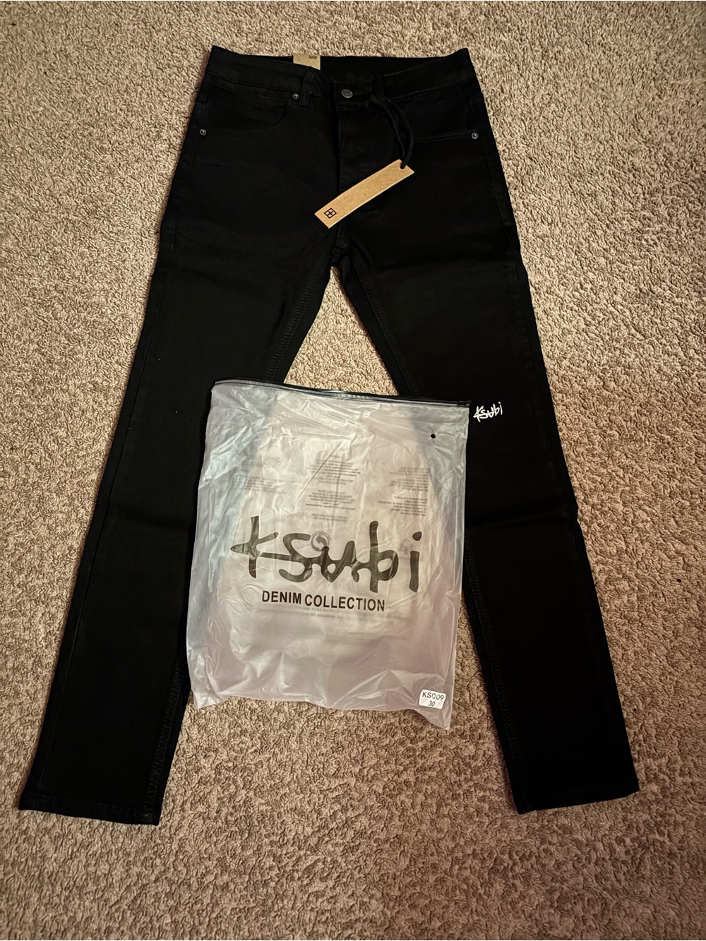 Ksubi Black Straight Men’s Jeans